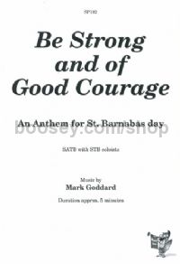Be Strong And Of Good Courage SATB 