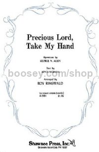 Precious Lord Take My Hand Vocal Score SATB