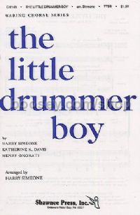 Little Drummer Boy TTBB & Piano