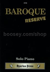 Baroque Reserve : Solo Piano