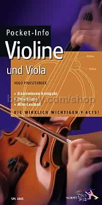 Pocket-Info Violin and Viola
