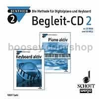 Piano aktiv / Keyboard aktiv Begleit-CD 2 (Audio CD)