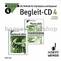 Piano aktiv / Keyboard aktiv Begleit-CD 4 (Audio CD)