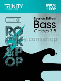 Rock & Pop Session Skills for Bass, Grades 3–5 (+ CD)