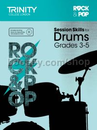 Rock & Pop Session Skills for Drums, Grades 3–5 (+ CD)