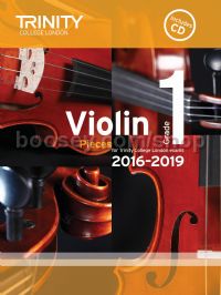 Violin Exam Pieces Grade 1, 2016-2019 (score, part & CD)
