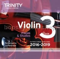 Violin CD only, Grade 3, 2016-2019