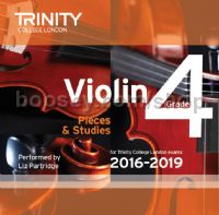 Violin CD only, Grade 4, 2016-2019
