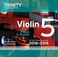 Violin CD only, Grade 5, 2016-2019