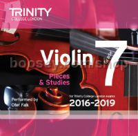 Violin CDs only, Grade 7, 2016-2019