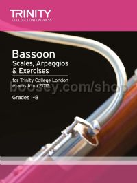 Bassoon Scales, Arpeggios & Exercises Grades 1–8, from 2017