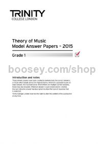 Theory Model Answers 2015: Grade 1