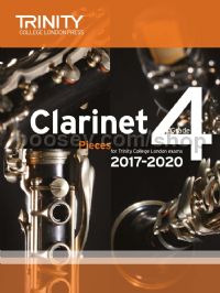 Clarinet Exam Pieces Grade 4, 2017–2020 (score & part)