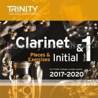 Clarinet Exams CD 2017-2020  (Initial - Grade 1)