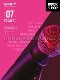 Trinity Rock & Pop 2018 Vocals Grade 7 (Male Voice)