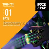 Trinity Rock & Pop 2018 Bass Grade 1 (CD Only)