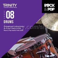 Trinity Rock & Pop 2018 Drums Grade 8 (CD Only)