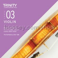 Violin Exam Pieces From 2020: Grade 3 CD