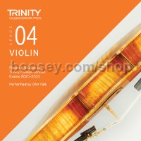 Violin Exam Pieces From 2020: Grade 4 CD