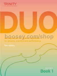 Duo - Two Violins: Book 1 (Initial - Grade 2)