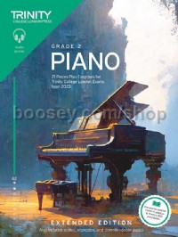 Trinity College London Piano Exam Pieces Plus Exercises from 2023: Grade 2: Extended Edition