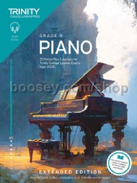 Trinity College London Piano Exam Pieces Plus Exercises from 2023: Grade 5: Extended Edition