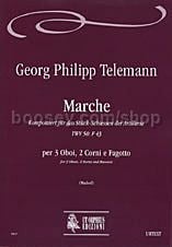 Marche Komponiert für das Stück-Schiessen der Artillerie for wind ensemble (score & parts)
