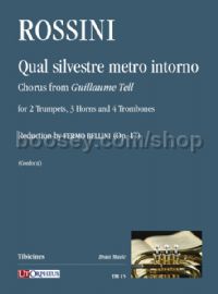 Qual silvestre metro intorno for 2 Trumpets, 3 Horns & 4 Trombones (score & parts)