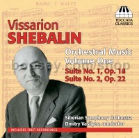 Orchestral Music vol.1: Suite No.1/ Suite No.2 (Toccata Classics Audio CD)