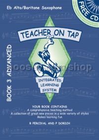 Teacher on Tap (Book 3 + CD) - Alto/Baritone Saxophone