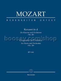 Piano Concerto K466 (Study Score)