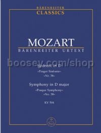 Symphony No.38 in D major K504 (Study Score)