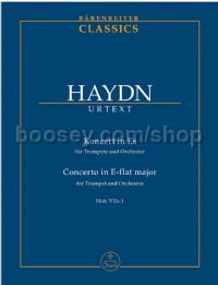 Trumpet Concerto in E-flat Hob.VIIe:1 (Study Score)