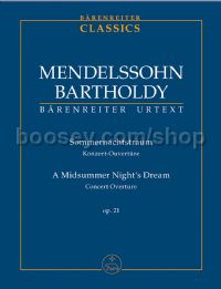 Midsummer Night's Dream Op.21 (Study Score)
