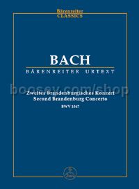 Brandenburg Concerto No.2 in F BWV1047 (Study Score)