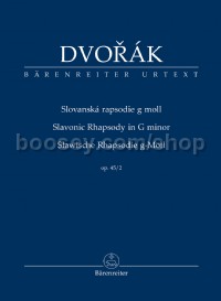 Slavonic Rhapsody in G minor Op.45/2 (Study Score)