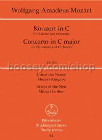 Concerto in C major for Pianoforte and Orchestra, K503
