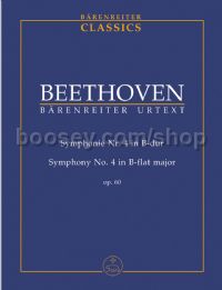 Symphony No. 4 in B-flat Op.60 (Study Score)