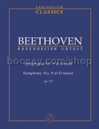 Symphony No. 9 in D minor Op.125 (Study Score)