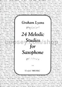 24 Melodic Studies for Saxophone