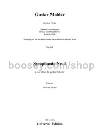 Symphony No.1 D Major (Complete Critical Edition)