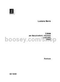 Linea Score - Two Pianos & Vibraphone
