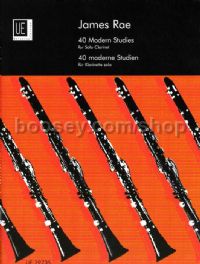 40 Modern Studies for Clarinet