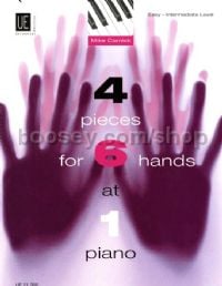 Four Pieces for Six Hands at One Piano