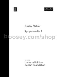 Symphony No. 2, 'Resurrection' (Conductor's Score Series)