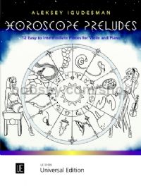 Horoscope Preludes for violin and piano