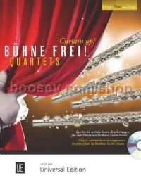 Curtain Up! - Quartets for four flutes with CD