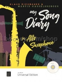 My Song Diary for Alto Saxophone (Book & CD)