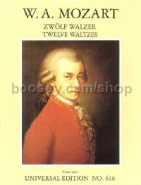 12 Waltzes for the Young, K 600/1-6 & K 602/1-4 (Piano)