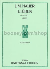 Études, Op.22/1-5 (Piano)